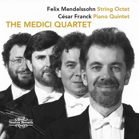 Ottetto per archi - Piano Quintetto con pianoforte - Quartetto n.8 - CD Audio di Felix Mendelssohn-Bartholdy
