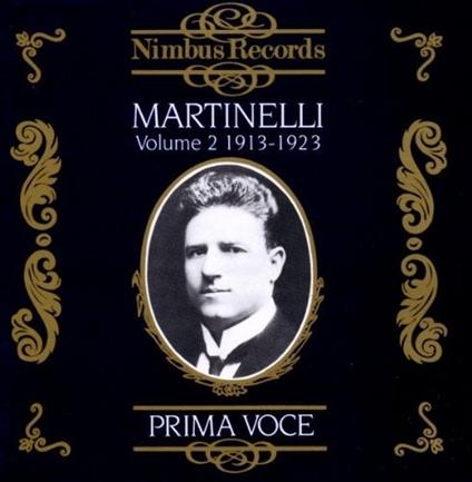 Giovanni Martinelli Vol.2 - CD Audio di Martinelli