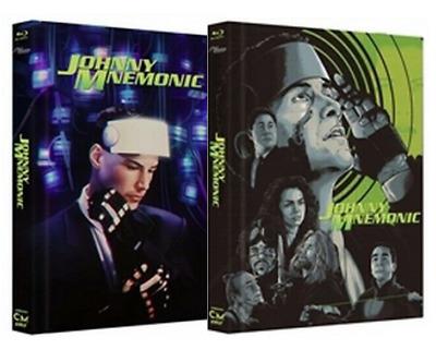 Johnny Mnemonic. Mediabook Variant A. Numerata 500 Copie (Blu-ray) di Robert Longo - Blu-ray
