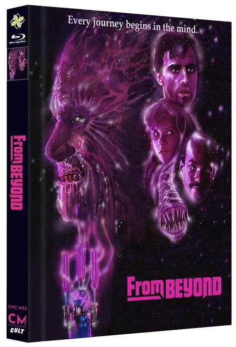 From Beyond (Terrore dall'ignoto). Mediabook Variant A. Numerata 500 Copie (DVD + Blu-ray) di Stuart Gordon - DVD + Blu-ray