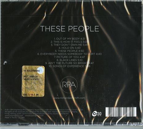 These People - CD Audio di Richard Ashcroft - 2