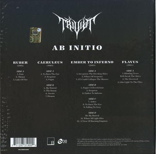 Ember to Inferno. Ab Initio (Deluxe Edition Box Set) - Vinile LP di Trivium - 2