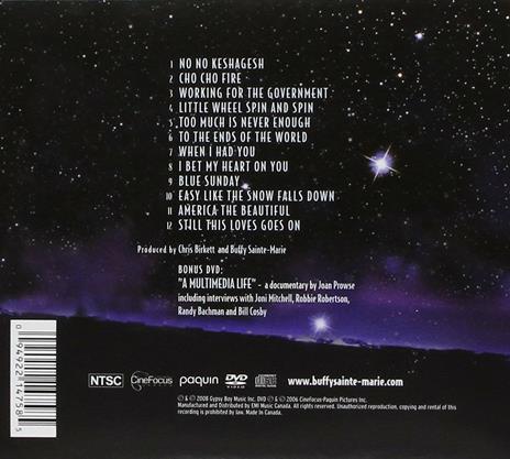 Running for the Drum - CD Audio + DVD di Buffy Sainte-Marie - 2