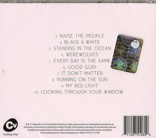 Raise the People - CD Audio di Calling All Cars - 2