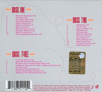 No Love Lost Reissue (Deluxe Edition) - CD Audio di Rifles