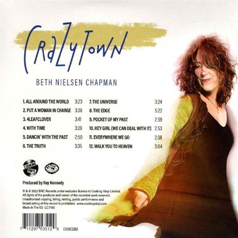 Crazytown - CD Audio di Beth Nielsen Chapman - 2