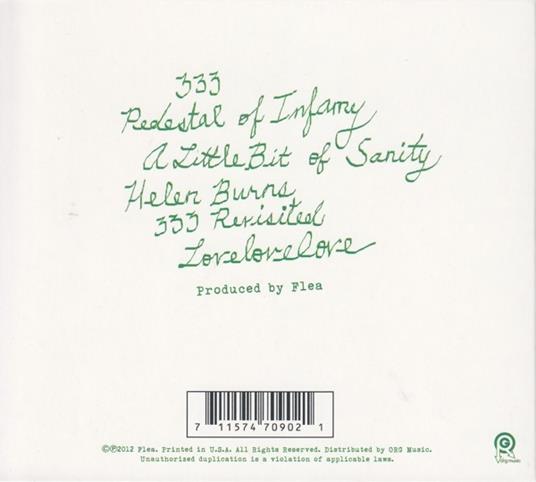 Helen Burns - CD Audio di Flea - 2