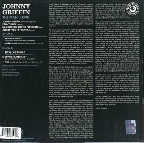 The Man I Love - Vinile LP di Johnny Griffin - 2