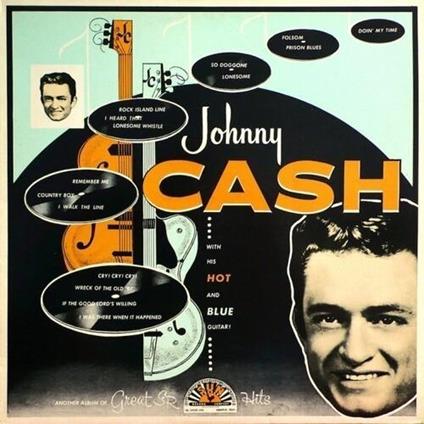 With His Hot & Blue Guitar - Vinile LP di Jon E Cash