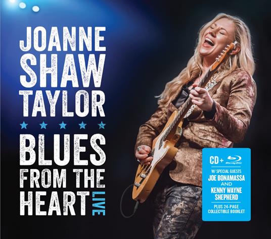 Blues From The Heart Live (CD + Blu-ray) - CD Audio + Blu-ray di Joanne Shaw Taylor