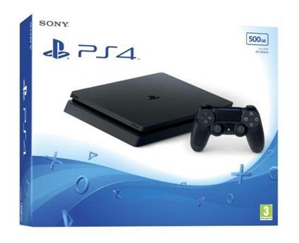 Ps4 Console 500Gb F Chassis Slim Black Eu