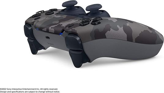 SONY PS5 Controller Wireless DualSense Grey Camo - 4