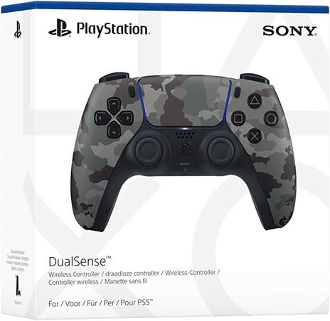 SONY PS5 Controller Wireless DualSense Grey Camo - 2