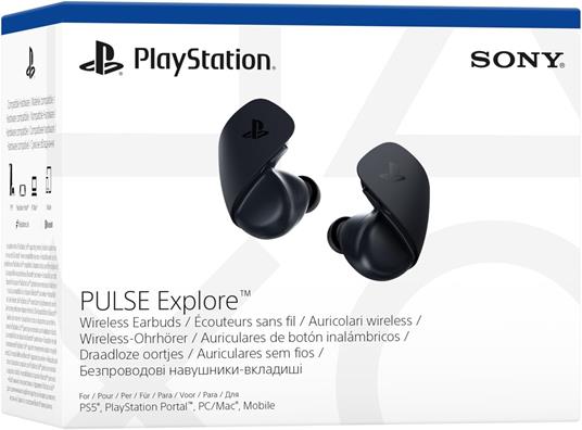 SONY PS5 Auricolari Pulse Explore Midnight Black - 6