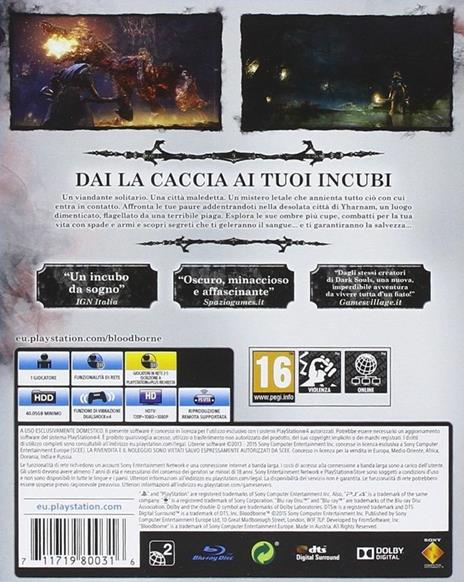 Sony Bloodborne - PS4  - 2