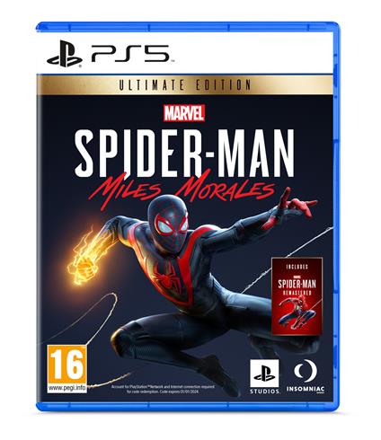 Sony Marvel’s Spider-Man: Miles Morales Ultimate Edition Tedesca, Inglese, ITA PlayStation 5