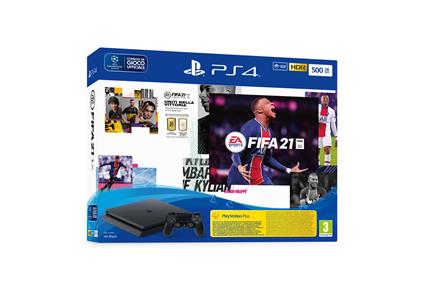 Sony Playstation 4 Slim + Fifa 21 + FUT 21 VCH 500 GB Wi-Fi Nero