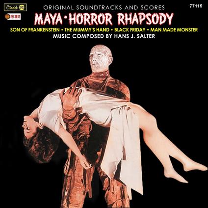 Maya - Horror Rhapsody - CD Audio di Hans J. Salter