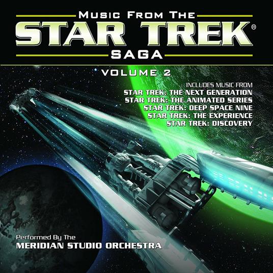 Music from the Star Trek Saga vol.2 (Colonna sonora) - CD Audio di Meridian Studio Orchestra