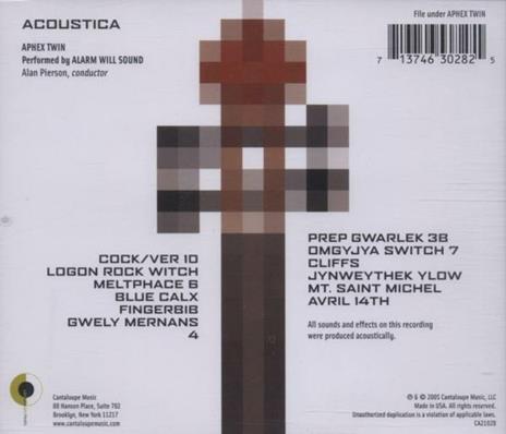 Acoustica - CD Audio di Aphex Twin - 2