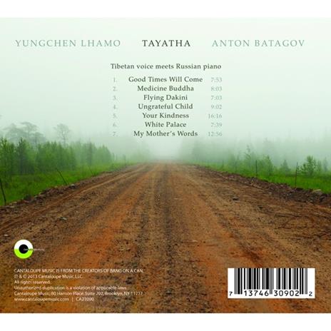 Tayatha - CD Audio di Yungchen Lhamo,Anton Batagov - 2