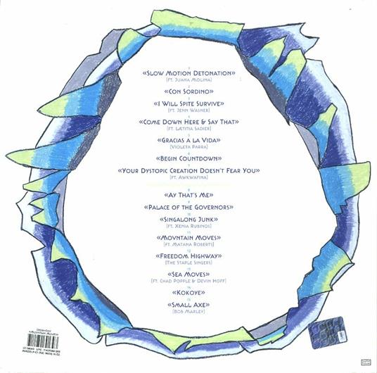 Mountain Moves (Blue Vinyl) - Vinile LP di Deerhoof - 2