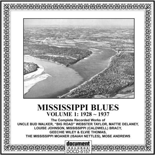 Mississippi Blues Vol. 1 (1928-1937) - CD Audio
