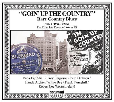 Rare Country Blues: Complete Recorded Works In Chronological Order, Volume 4 (1929 - C. 1953) - CD Audio