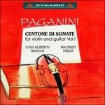 Centone di sonate per violino e chitarra - CD Audio di Niccolò Paganini,Luigi Alberto Bianchi,Maurizio Preda