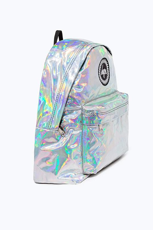 Zaino Hype Silver Holographic - 30x40x15 cm - Hype - Cartoleria e scuola |  IBS