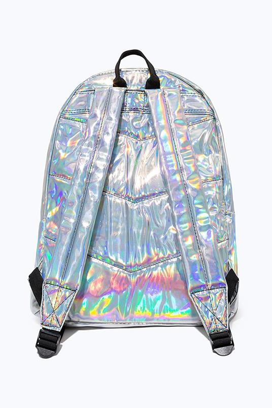 Zaino Hype Silver Holographic - 30x40x15 cm - Hype - Cartoleria e scuola |  IBS