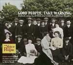 Good People Take Warning - CD Audio