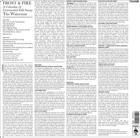Frost & Fire - Vinile LP di Watersons - 3