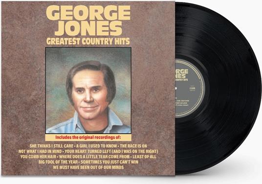 Greatest Country Hits - Vinile LP di George Jones