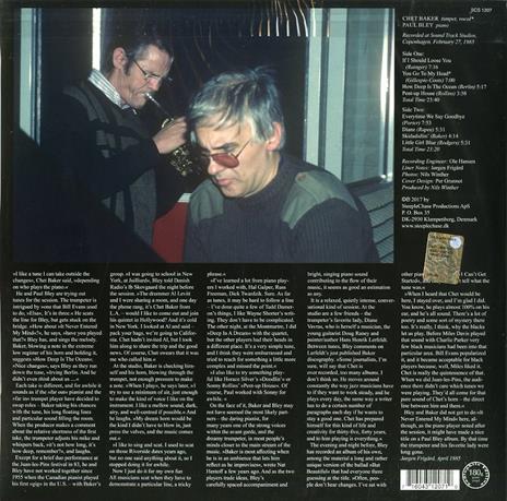 Diane (180 gr.) - Vinile LP di Chet Baker,Paul Bley - 2