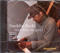 With Due Respect - CD Audio di Freddie Redd