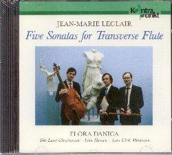 5 Sonate per flauto - CD Audio di Jean-Marie Leclair,Toke Lund Christiansen