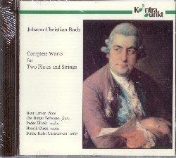 Musica completa per due flauti e archi - CD Audio di Johann Christian Bach
