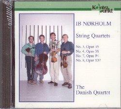 Quartetti per archi n.3, n.4, n.7, n.8 - CD Audio di Ib Norholm,Danish Quartet