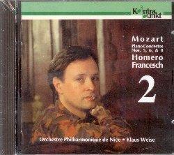 Concerti per pianoforte n.5, n.6, n.8 - CD Audio di Wolfgang Amadeus Mozart,Orchestra Filarmonica di Nizza,Homero Francesch
