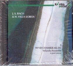 Musica da camera per fiati vol.3 - CD Audio di Johann Sebastian Bach,Heitor Villa-Lobos,Selandia Ensemble