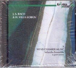 Musica da camera per fiati vol.3 - CD Audio di Johann Sebastian Bach,Heitor Villa-Lobos,Selandia Ensemble