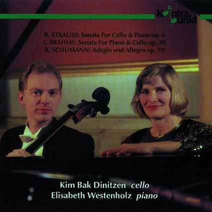 Musica per violoncello e pianoforte - CD Audio di Johannes Brahms,Richard Strauss,Elisabeth Westenholz