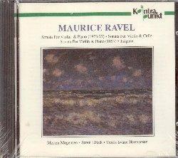 Sonate for Violin, Piano - CD Audio di Maurice Ravel