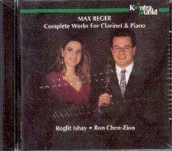 Complete Works for Clarin - CD Audio di Max Reger