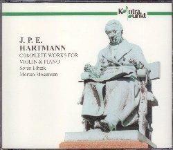 Musica completa per violino e pianoforte - CD Audio di Johan Peter Emilius Hartmann