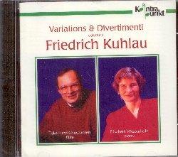 Variazioni e Divertimenti - CD Audio di Friedrich Kuhlau,Elisabeth Westenholz,Toke Lund Christiansen