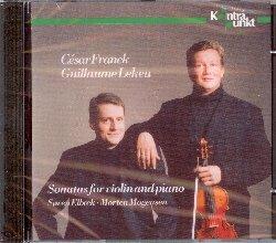 Sonate per violino e pianoforte - CD Audio di César Franck,Guillaume Lekeu,Morten Mogensen,Soren Elbaek
