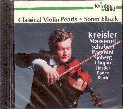 Classical Violin Pearls - CD Audio di Jules Massenet,Fritz Kreisler,Soren Elbaek