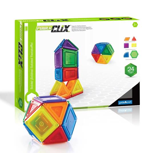 COSTRUZIONI MAGNETICHE POWER CLIX - FORME 24 PZ.